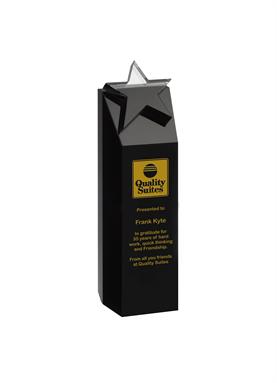 AC99 Engraved Crystal Star Award